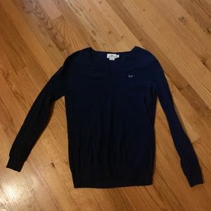 vineyard vine v neck sweater
